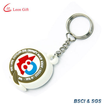 LED Light PVC Key Chain, Rubber Keychain for Promotion Gift